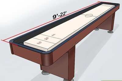 How to Make a Shuffleboard Table