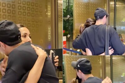 Malaika Arora Gets Emotional, Gives Son Arhaan Khan A Tight Hug As He Leaves For College; Watch