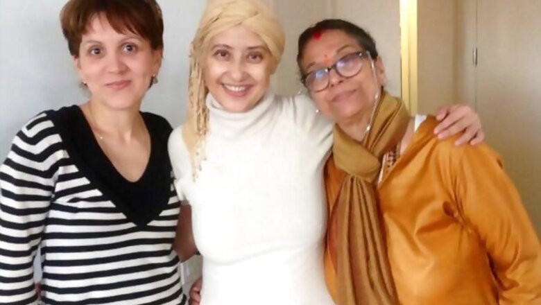 Snapshot: Bald Manisha Koirala, fighting cancer, tweets happy photos