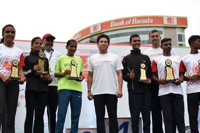 Chhagan Bombale and Kavitha Reddy Win Mumbai Half Marathon 2022