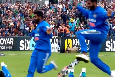 Watch: How Jasprit Bumrah Avoided Tripping Over Ravi Bishnoi on Injury Comeback