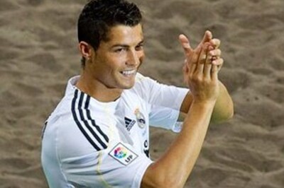 Ronaldo says there's more pressure at Real Madrid