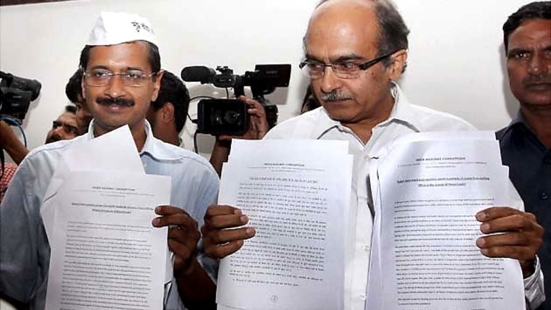 God and history will not forgive what you are doing to AAP: Bhushan's scathing letter to Kejriwal