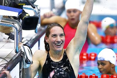 Muffat wins Olympic gold in women's 400 freestyle