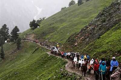 Amarnath yatra resumed from Jammu after two-day suspension