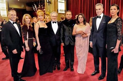 Snapshot: Anil and Tina Ambani pose with Daniel Day-Lewis