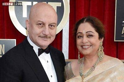 I don't get to meet my wife much now: Anupam Kher on Kirron