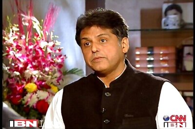 Advani has got facts wrong on Nehru-Patel: Manish Tewari