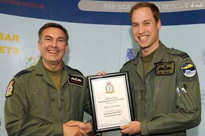 Prince William performs first rescue as RAF pilot