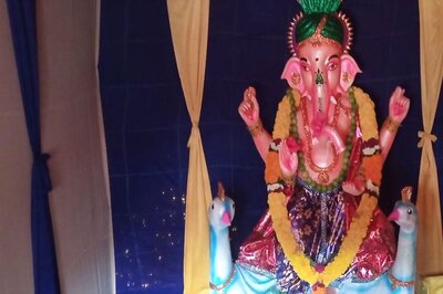 This Ganesh Pandal In Andhra Pradesh's Karlam Village Conveys Message To Protect Environment