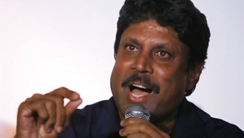 Kapil asks BCCI to accept the Sports Bill