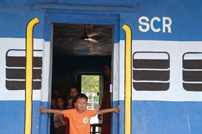 Telangana School Transforms Into A Train To Make Children Attend Classes
