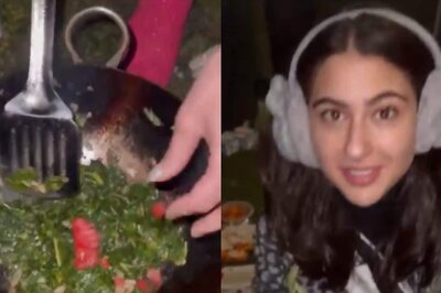 Sara Ali Khan Cooks Dinner at Campsite in Kashmir; Actor's Pics Go Viral on Instagram