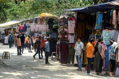 Delhi's Janpath Market Shut for Covid Norm Violation