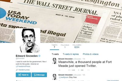 NSA whistleblower Edward Snowden's Twitter debut garners over 8 lakh followers within 12 hours