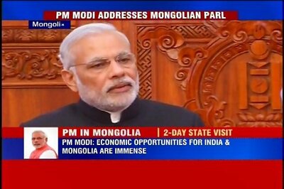 Narendra Modi discovers 'special connection' with Mongolian Parliament