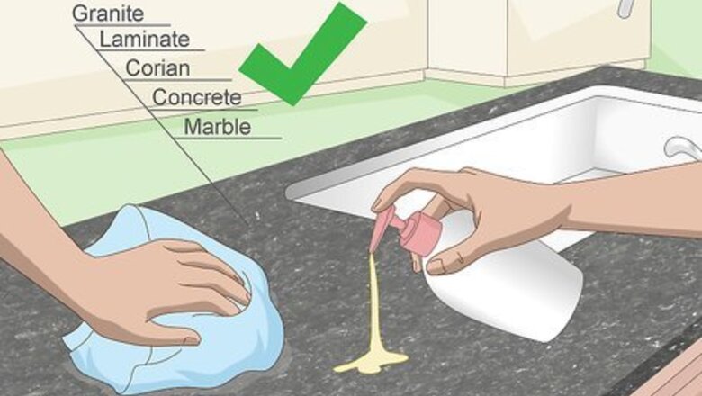 How to Clean Countertops