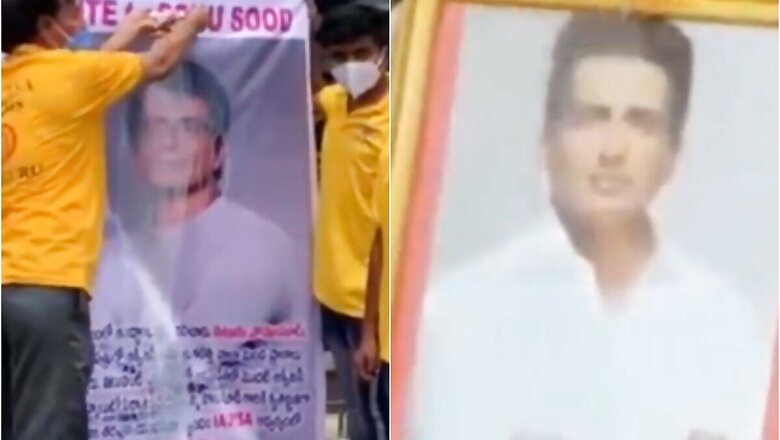 'Humbled' Sonu Sood Requests Fans Not to Waste Milk by Pouring it on His Image Cut-outs