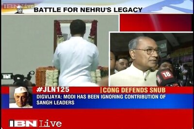 Political war continues over Jawahar Lal Nehru's 125th birth anniversary
