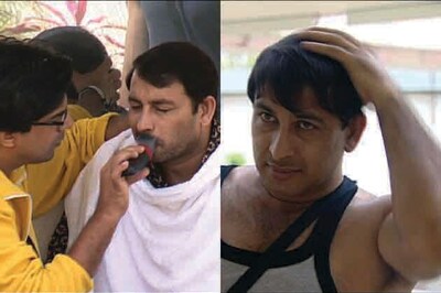 Manoj Tiwari gets a new look in Bigg Boss house