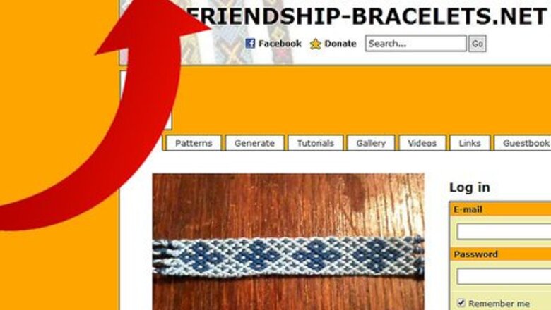 How to Choose a Pattern on Friendship–Bracelets.net