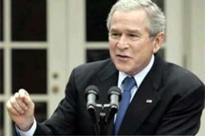 N Korea should face the result: Bush