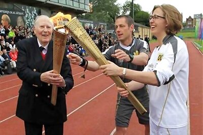 Olympic flag bearing: a potted history