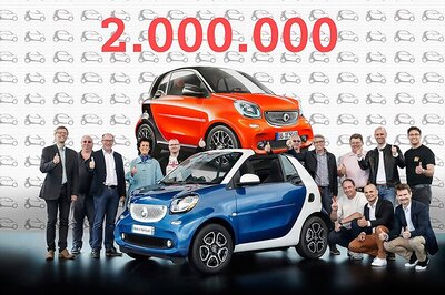 Sales of Smart Cars Pass the Two Million Mark