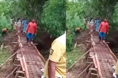 After Govt’s Inaction, Andhra Villagers Build Bridge Using Their Own Money