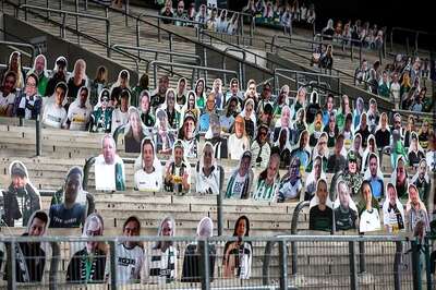 No Fans, Just Cut-Outs: Borussia Moenchengladbach Prepare To Play In Empty Stadiums
