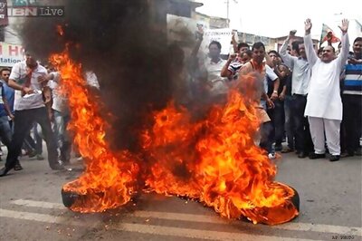 Kishtwar violence: JKNPP activists defy curfew, hold protest match in Jammu