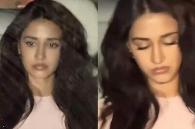 Disha Patani Joins Ex-BF Tiger Shroff At Bade Miyan Chote Miyan Screening, Video Goes Viral | Watch