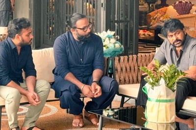 Animal Director Sandeep Reddy Vanga Visits Chiranjeevi's Home, Congratulates Him For Padma Vibhushan