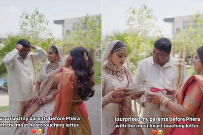 Video of Indian Bride Surprising Parents With Handwritten Letter Before 'Phera' Will Melt Your Heart