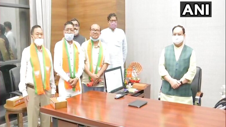 5 Manipur MLAs Who Resigned from Congress and State Assembly Join BJP in Delhi