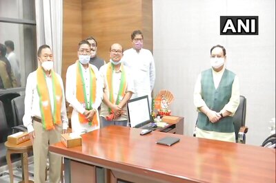5 Manipur MLAs Who Resigned from Congress and State Assembly Join BJP in Delhi