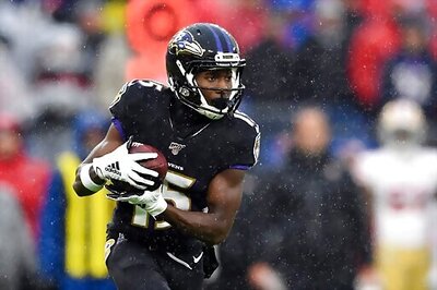 Ravens WR Marquise Brown sporting larger frame, more speed