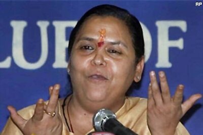 Modi is 'vinash purush', liar: Uma Bharti in a video released by Congress