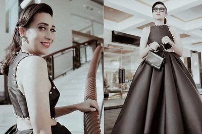 Karisma Kapoor Is The Vintage Queen In Black Cut-Out Dress Worth Rs 74,000