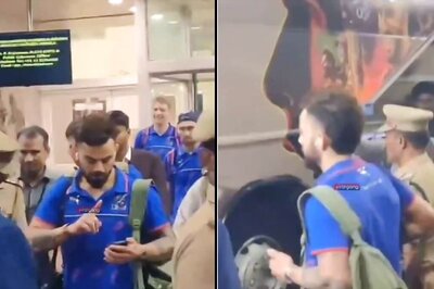 WATCH: Fans Chant 'Kohli-Kohli' at Airport as RCB Arrive in Chennai for IPL 2024 Opener vs CSK