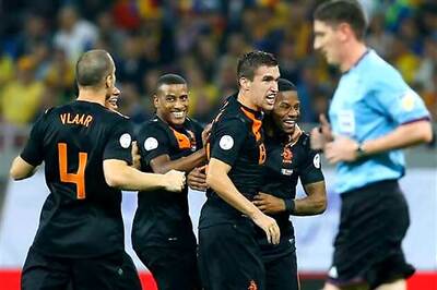 Netherlands thrash Romania in WC qualifier