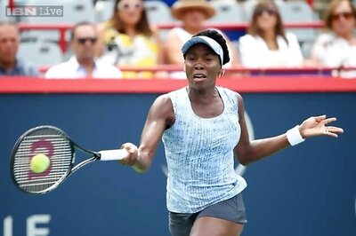 Venus Williams falls at the first hurdle in Cincinnati