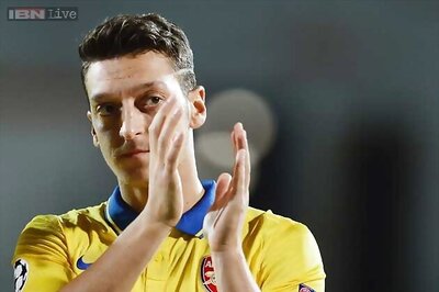 Arsenal's Ozil out for few weeks due to injury: Wenger