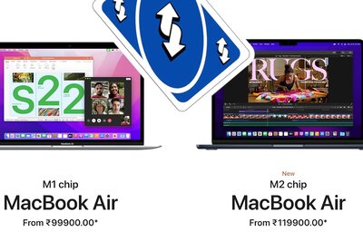 Apple Plays ‘Reverse Uno’, Price Of 2020 MacBook Air M1 Increased After Launch of New MacBook Air M2