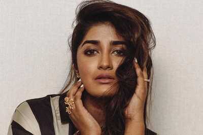 Dimple Hayathi Looks Ravishing In Black And White Striped Shirt, See Pics