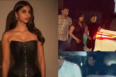 Suhana Khan Looks All Things Elegant In Black As She Goes For A Nightout; Watch