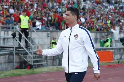Ronaldo trains separately again from Portugal team