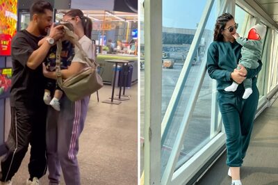 Watch: Zaid Darbar's Airport Surprise For Wife Gauahar Khan And Son Is Too Adorable