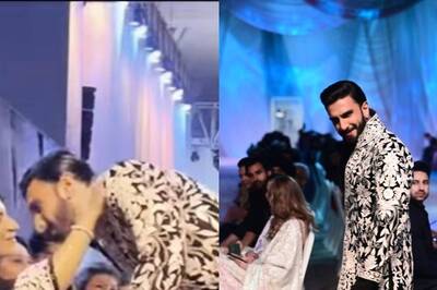 Ranveer Singh is a True Desi Boy as He Touches Mother, Sister's Feet During Ramp Walk With Deepika Padukone