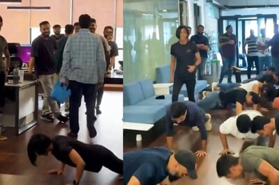 Zerodha's Nithin Kamath Takes Part In Impromptu Push-Up Challenge At Work